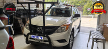 Load image into Gallery viewer, Matte Black Nudge bar With T-Rack (Mazda BT-50 2012-2020)