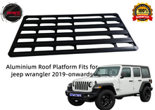 Load image into Gallery viewer, Aluminium Roof Platform Fits for jeep wrangler 2019-onwards (4 Door)