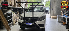 Load image into Gallery viewer, Matte Black Nudge bar With T-Rack (Mazda BT-50 2012-2020)