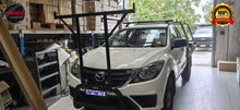 Load image into Gallery viewer, Matte Black Nudge bar With T-Rack (Mazda BT-50 2012-2020)