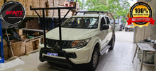 Load image into Gallery viewer, Matte Black Nudge bar With T-Rack (Mitsubishi Triton 2014-2024)