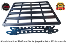 Load image into Gallery viewer, Aluminium Roof Platform Fits for TOYOTA LandCruiser 79 Series 4dr Double Cab 2007-onwards