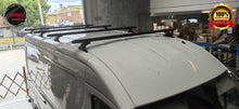 Load image into Gallery viewer, Set of 4 Heavy Duty Black Roof Racks Suitable for Ford Transit 350L High Roof Van