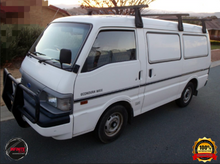 Load image into Gallery viewer, Set of 3 Heavy Duty Black Roof Racks (FORD Econovan Van High Roof 1984-2006)