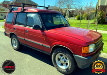 Load image into Gallery viewer, Set of 2 Heavy Duty Black Roof Racks (Land Rover Discovery 1 & 2 1989-2004)