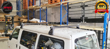 Load image into Gallery viewer, Set of 2 Heavy Duty Black Roof Racks fits (Mitsubishi Express SWB (Low Roof) 1986 to 2007)