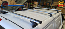 Load image into Gallery viewer, Set of 3 Heavy Duty Silver Roof Rack Fits for Volkswagen Transporter T5 T6 2004-2022