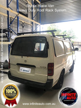 Load image into Gallery viewer, Set of 3 Heavy Duty Black Roof Rack Fit For High Roof Van