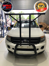 Load image into Gallery viewer, Matte Black Nudge bar With T-Rack (Ford Ranger 2012-2021)