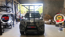 Load image into Gallery viewer, Matte Black Nudge bar With T-Rack ( Nissan Navara 2015-2021)