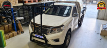 Load image into Gallery viewer, Matte Black Nudge bar With T-Rack ( Nissan Navara 2015-2021)