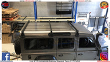 Load image into Gallery viewer, Set of 3 Heavy Duty Black Roof Rack (Land Rover Defender 1989-2019)