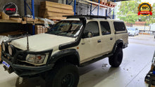 Load image into Gallery viewer, Aluminium Heavy Duty Flat Roof Tray Fits for Toyota Hilux 1998-2004
