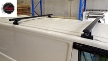 Load image into Gallery viewer, Set of 2 Heavy Duty Black Roof Rack Suitable for (Volkswagen Transporter T5 T6 2004-2024)