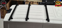 Load image into Gallery viewer, Set of 3 Heavy Duty Black Roof Rack Suitable for Volkswagen Crafter 2007-onwards