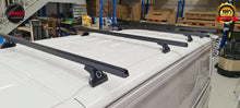 Load image into Gallery viewer, Set of 4 Heavy Duty H-Bar Black Roof Rack Suitable for Volkswagen Crafter 2007-2024