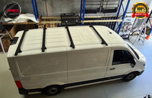 Load image into Gallery viewer, Set of 4 Heavy Duty Black Roof Rack Suitable for LDV Deliver 9 2020-onwards