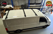 Load image into Gallery viewer, Set of 3 Heavy Duty Black Roof Rack Suitable for LDV Deliver 9 2020-onwards