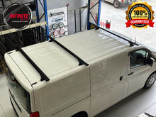 Load image into Gallery viewer, Set of 3 Heavy Duty Black Roof Rack Suits Vehicles (Toyota Hiace LWB 2019-onwards)
