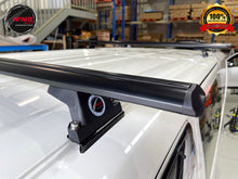 Load image into Gallery viewer, Set of 3 Heavy Duty Black Roof Rack Suits Vehicles (Toyota Hiace LWB 2019-onwards)