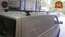 Load image into Gallery viewer, Set of 2 Heavy Duty Black Roof Rack Suitable for (Volkswagen Transporter T5 T6 2004-2024)
