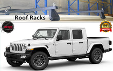 Load image into Gallery viewer, Set of 2 Heavy Duty Black Roof Racks Fits ( Jeep Gladiator 2020-2024)