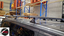 Load image into Gallery viewer, Set of 3 Heavy Duty Black Roof Racks Suitable for Mercedes-Benz Vito/ Valente 2005-onwards