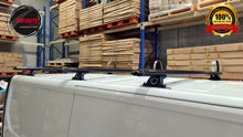 Load image into Gallery viewer, Set of 3 Heavy Duty Black Roof Rack Suitable for Fiat Ducato 2013-onwards