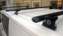 Load image into Gallery viewer, Set of 3 Heavy Duty Black Roof Rack Suits Vehicles (Toyota Hiace LWB 2019-onwards)