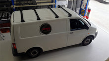 Load image into Gallery viewer, Set of 4 Heavy Duty Black Roof Rack (Volkswagen Transporter T5 T6 2004-2023 )