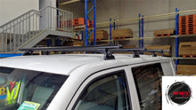 Load image into Gallery viewer, Set of 4 Heavy Duty Black Roof Rack (Volkswagen Transporter T5 T6 2004-2023 )