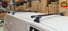 Load image into Gallery viewer, Set of 3 Heavy Duty Black Roof Rack (Volkswagen Transporter T5 T6 2004-onwards )
