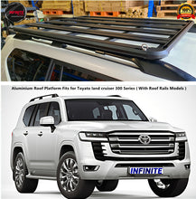 Load image into Gallery viewer, Aluminium Roof Platform Fits for Toyato Land Cruiser  ( With Roof Rails Models )