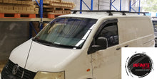 Load image into Gallery viewer, Set of 3 Heavy Duty Black Roof Rack (Volkswagen Transporter T5 T6 2004-onwards )