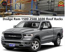 Load image into Gallery viewer, Set of 2 Heavy Duty Black Roof Rack Fits for Dodge Ram 2002-2024
