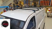Load image into Gallery viewer, Set of 3 Heavy Duty Black Roof Racks Suitable for Peugeot Expert 2019-onwards