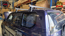 Load image into Gallery viewer, Set of 2 Universal Heavy Duty Roof Rack Fit For Gutter Rail Mount Vehicles
