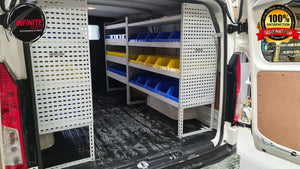 Set of 1 Van Shelves System L126cm x H120cm x W40cm