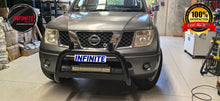 Load image into Gallery viewer, Matte Black Nudge bar With T-Rack ( Nissan Navara D40 2005-2014)
