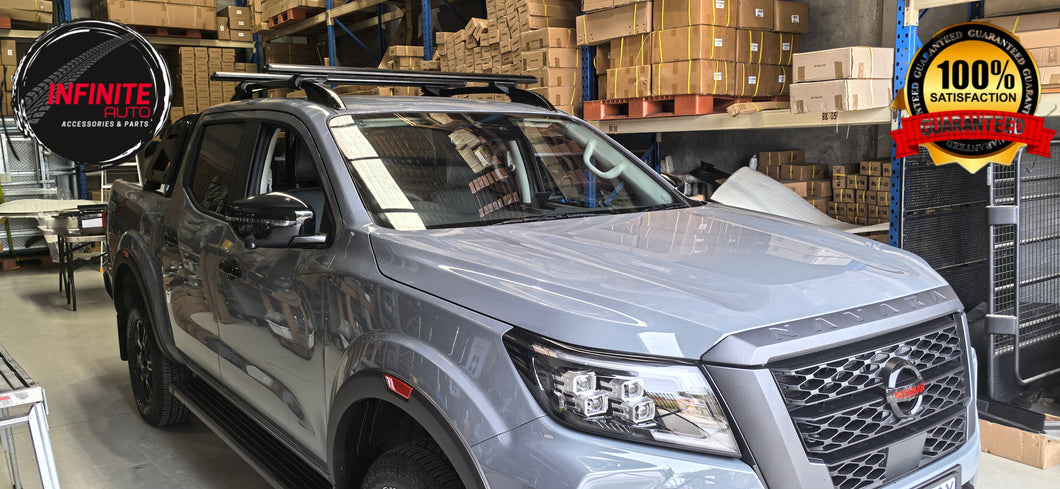 Black Roof Racks Fits for Nissan Navara  ( With Roof Rails Models )