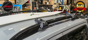 Black Roof Racks Fits for Nissan Navara  ( With Roof Rails Models )