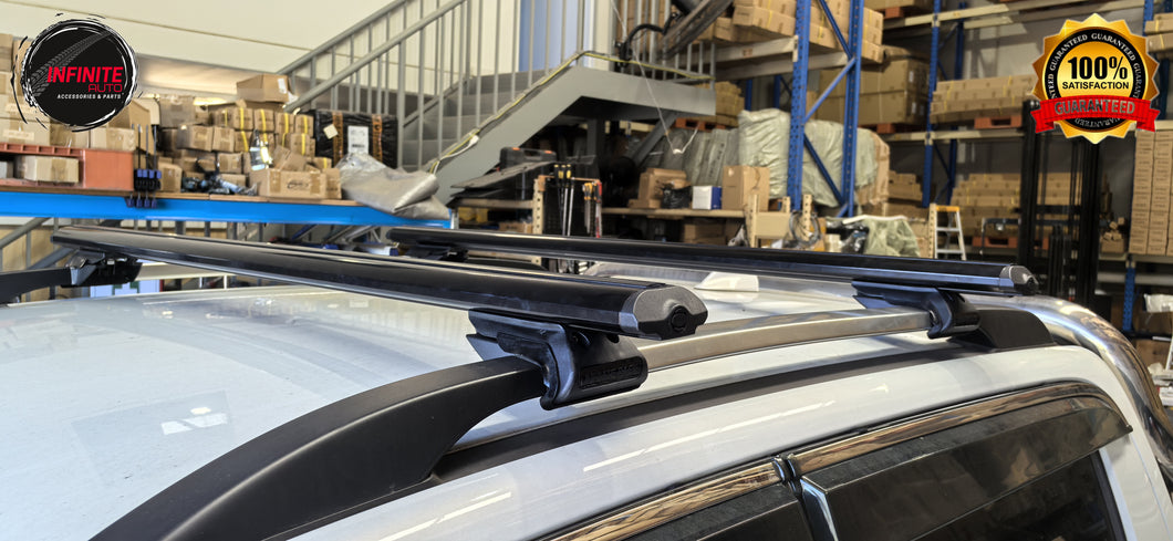 Black Roof Racks Fits for  Great Wall / GWM Cannon 2021-onwards ( With Roof Rails Models )