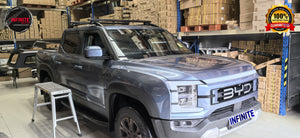 Black Roof Racks Fits for  BYD SHARK 6 ( With Roof Rails Models )