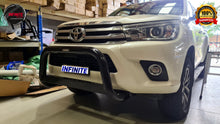 Load image into Gallery viewer, Matte Black Nudge bar (Toyota Hilux 2015 to onwards)
