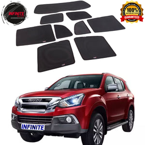 Magnetic Car Window Privacy Sun Shades suitable for ISUZU MU-X  2012-2020