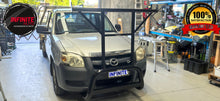 Load image into Gallery viewer, Matte Black Nudge bar With T-Rack ( Ford Ranger 2005-2011)
