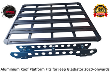 Load image into Gallery viewer, Aluminium Roof Platform Fits for TOYOTA LandCruiser 79 Series 4dr Double Cab 2007-onwards
