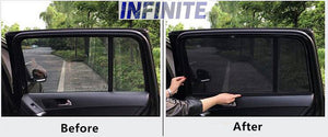 Magnetic Car Window Privacy Sun Shades Suitable for ( Kia Seltos 2019-onwards )