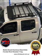 Load image into Gallery viewer, Heavy Duty Side Fenders Roof Basket  for Nissan Navara 2005-2022
