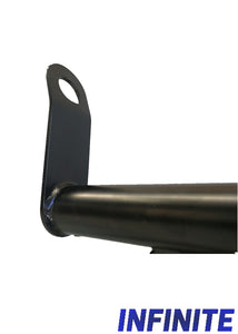 Matte Black Nudge bar With T-Rack ( Ford Ranger 2005-2011)